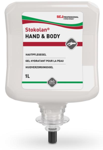 Stokolan® HAND & Body ist eine schnell einziehendes, leicht aufzutragendes Hautpflegegel für alle Körperpartien. Unterstützt die Feuchtigkeitsversorgung und Pflege normaler bis trockener Haut. Leicht parfümiert.